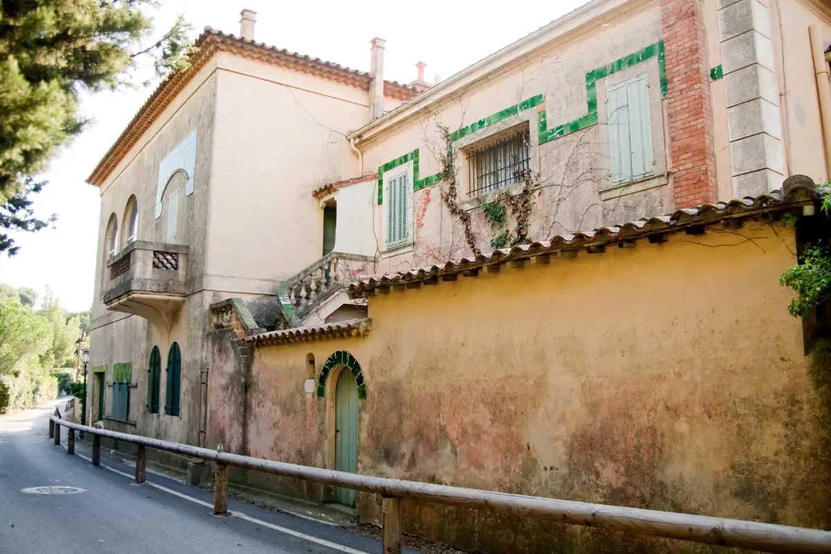 The exterior of Paul Signac’s former villa in Saint-Tropez