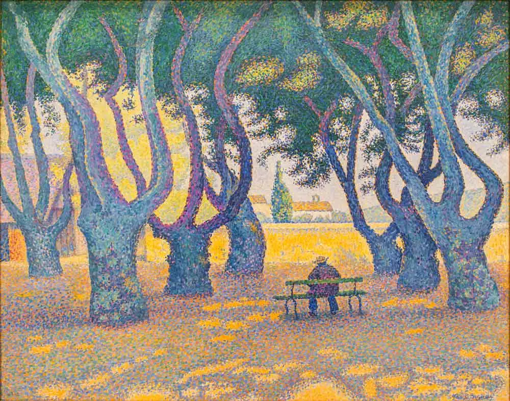 Place des Lices by Paul Signac, 1893