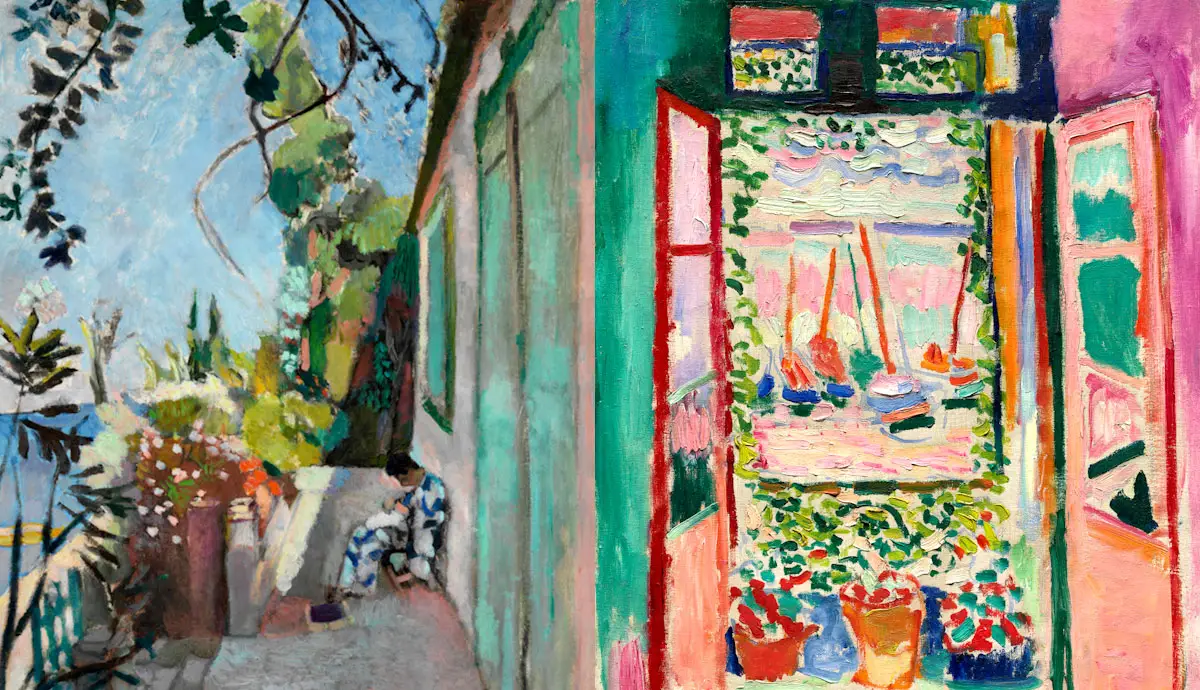 Paul Signac and Henri Matisse's work from Saint-Tropez